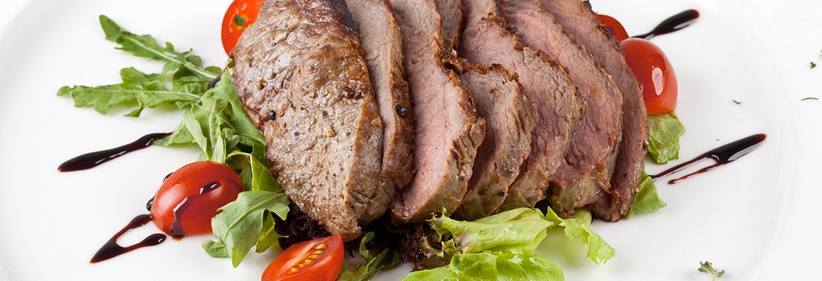 A gourmet fillet steak