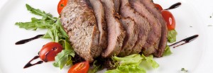 A gourmet fillet  steak