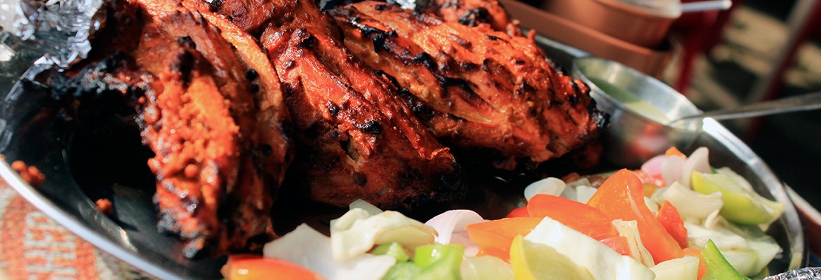 Dish prepared at the Indian restaurant, state of Goa
