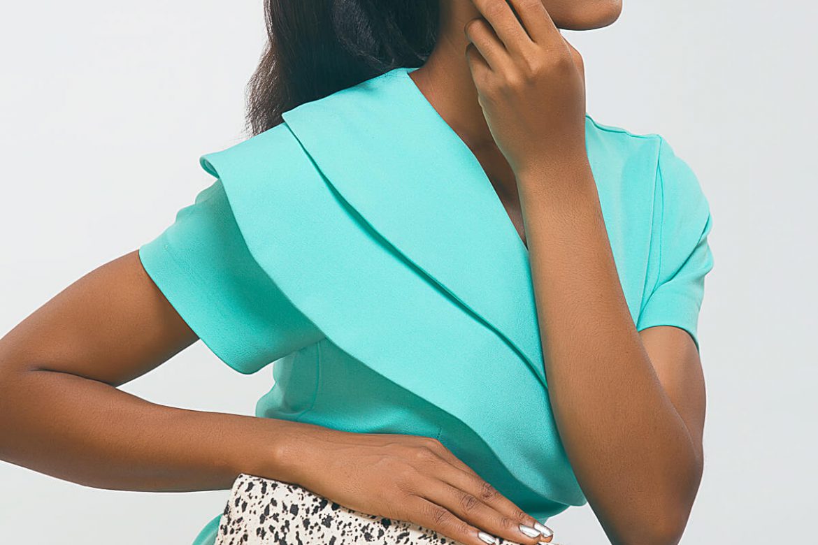 Women's pantsuit chosen right