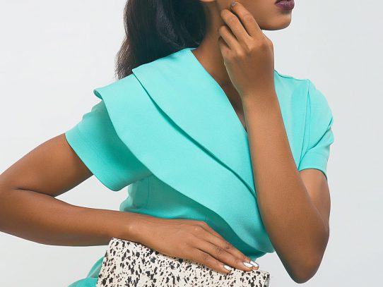 Women's pantsuit chosen right