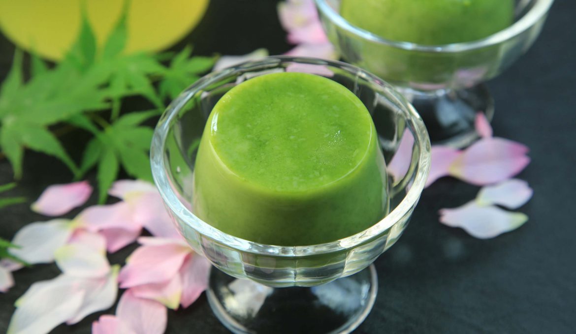Green Tea Pudding