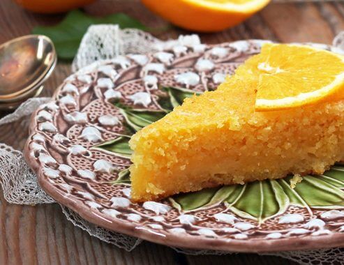 Jamies Favorite Orange Blossom Polenta Cake