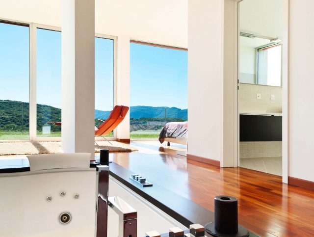 A beach house at Baja California peninsula