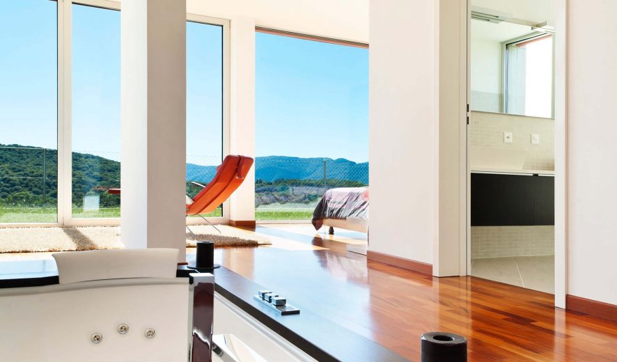 A beach house at Baja California peninsula