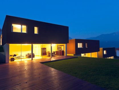 A new townhouse in the Appalachian mountains
