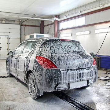 "Wash Me" Writings on a Car
