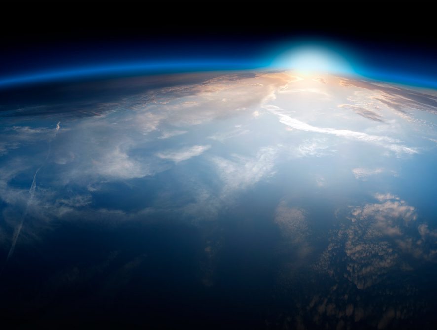 Huge impact could have smashed early Earth into a doughnut shape