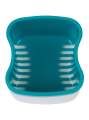 Denture-Bath-With-Basket-European-Style-Attractive-Durable-Design-Color-Teal-3
