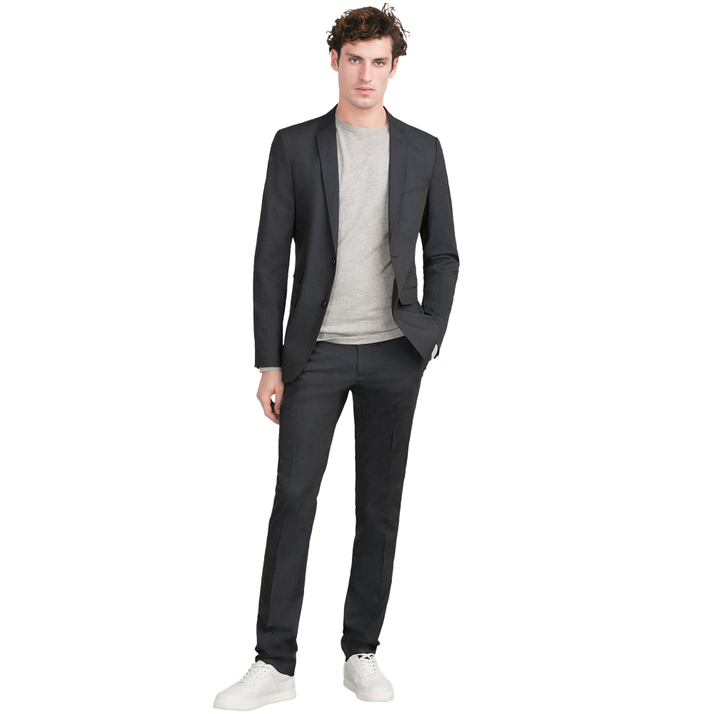 Basic Two-Tone Suit 1